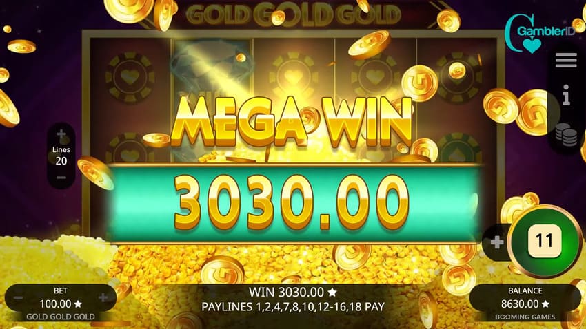 Gold Gold Gold - Big Win