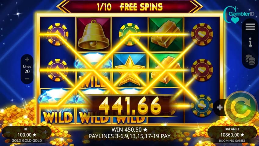 Gold Gold Gold - Free Spins