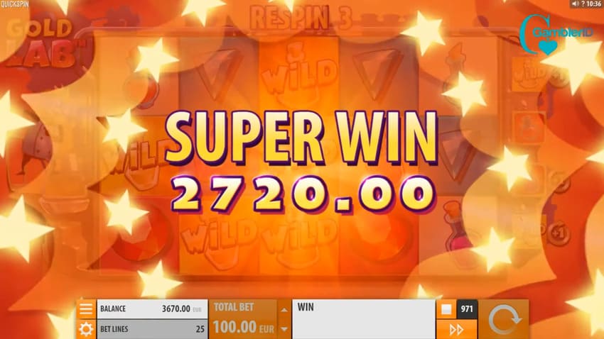 Gold Lab - Big Win