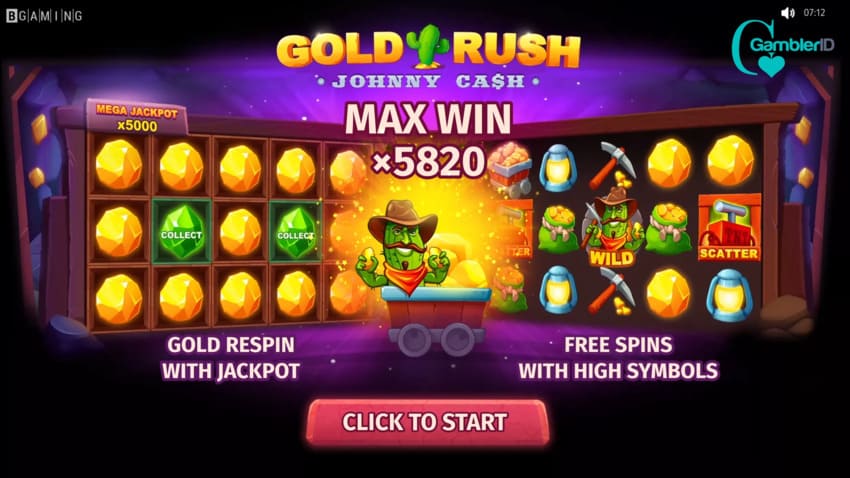 Gold Rush with Johnny Cash - Intro