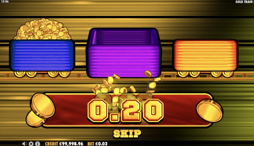 Gold Train - Progressive Bonus