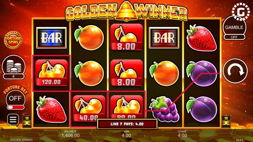 Golden Winner - Base Game