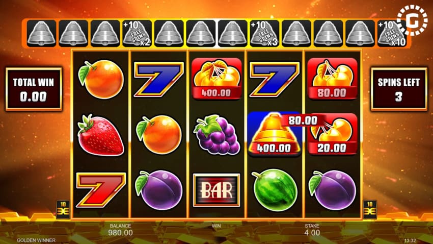 Golden Winner - Free Spins