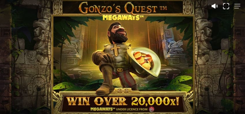 Intro - Gonzo's Quest Megaways