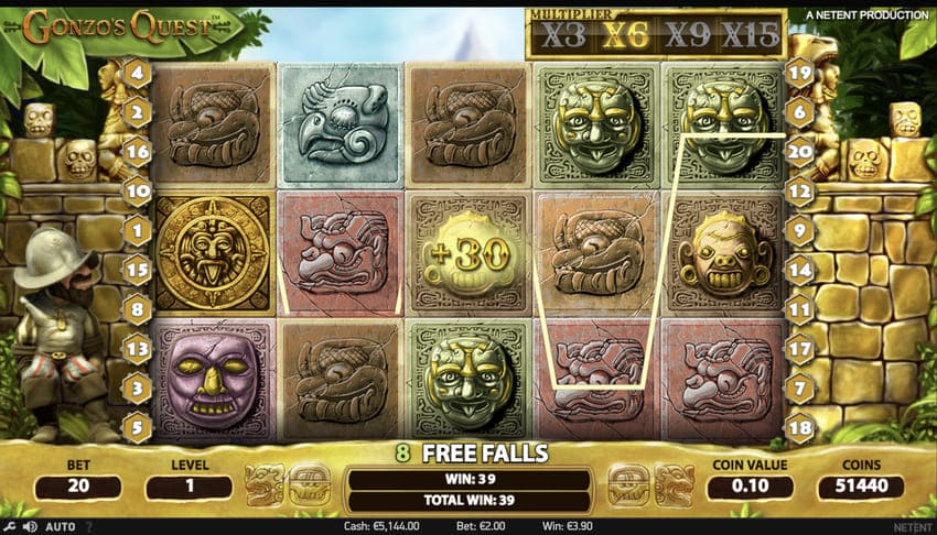 Gonzo’s Quest Free Spins