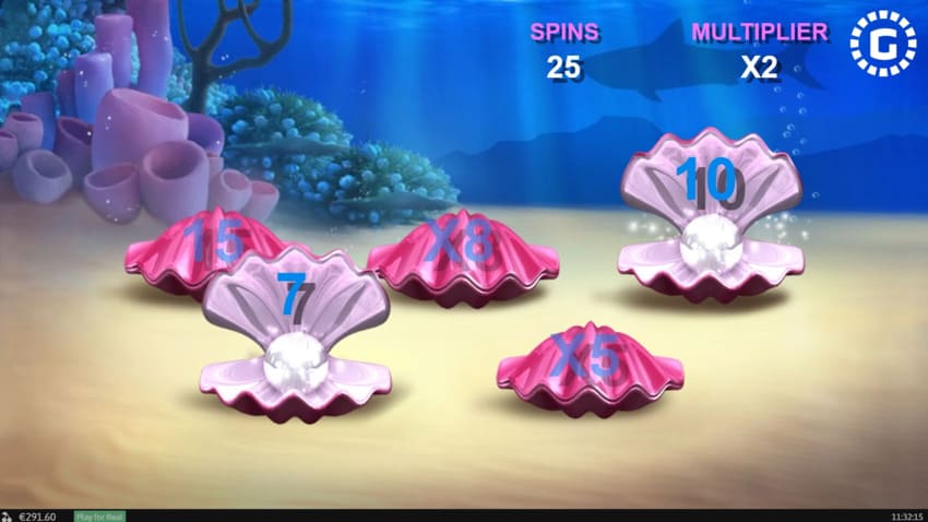 Great Blue - Sea Shell Bonus