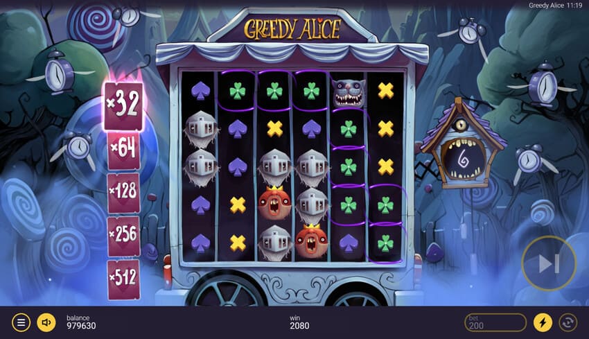 Greedy Alice - Free Spins