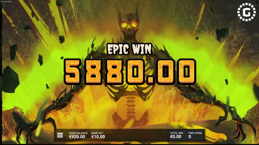 Hand of Anubis - Big Win