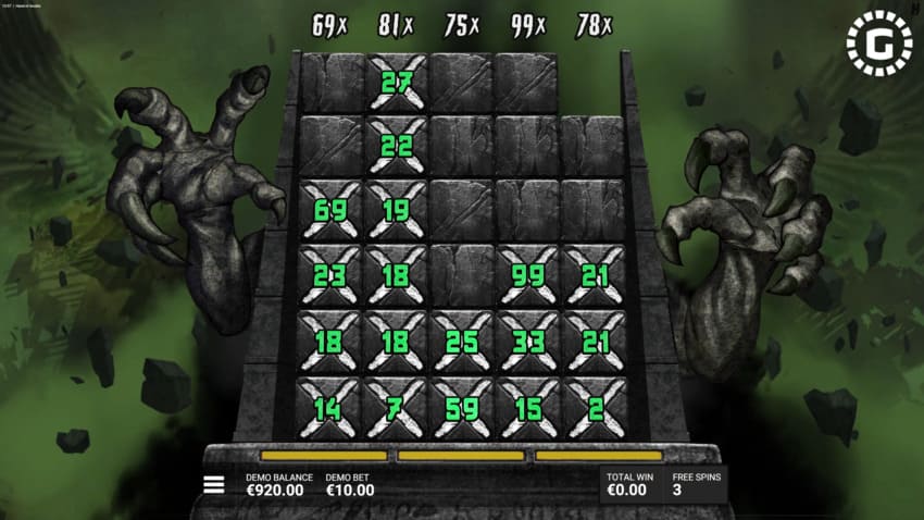 Hand of Anubis - Judgement Free Spins