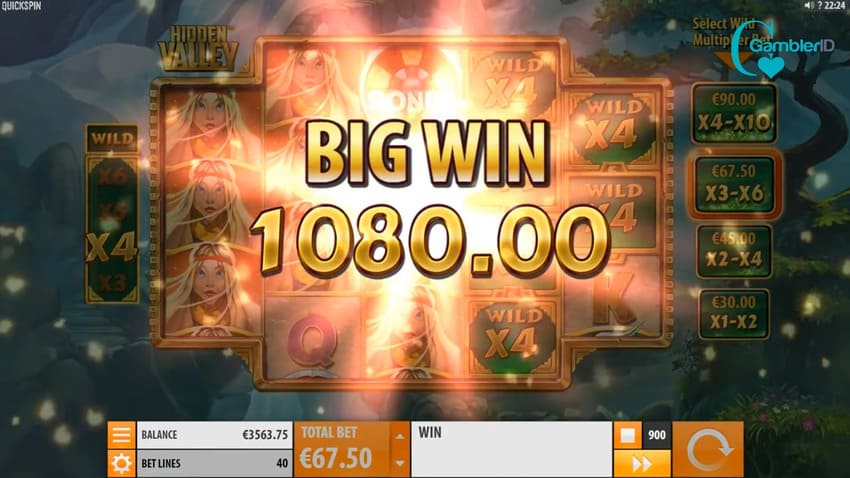 Hidden Valley - Big Win