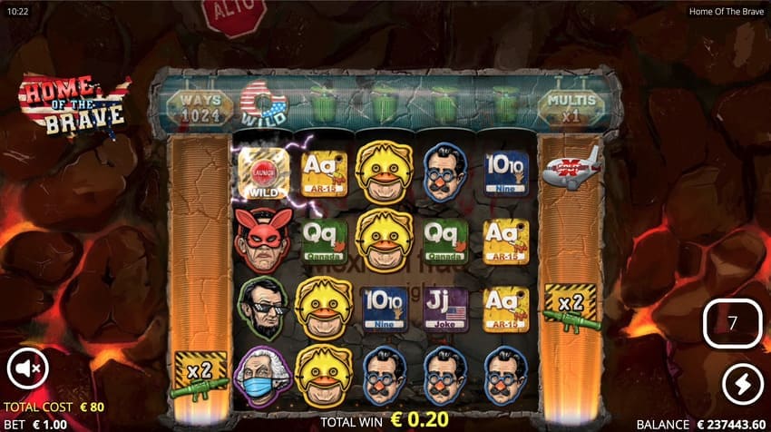Covfefe Spins (FS) - Home of the Brave Slot