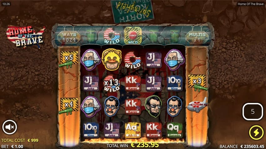 Wild Doughnut - Home of the Brave Slot