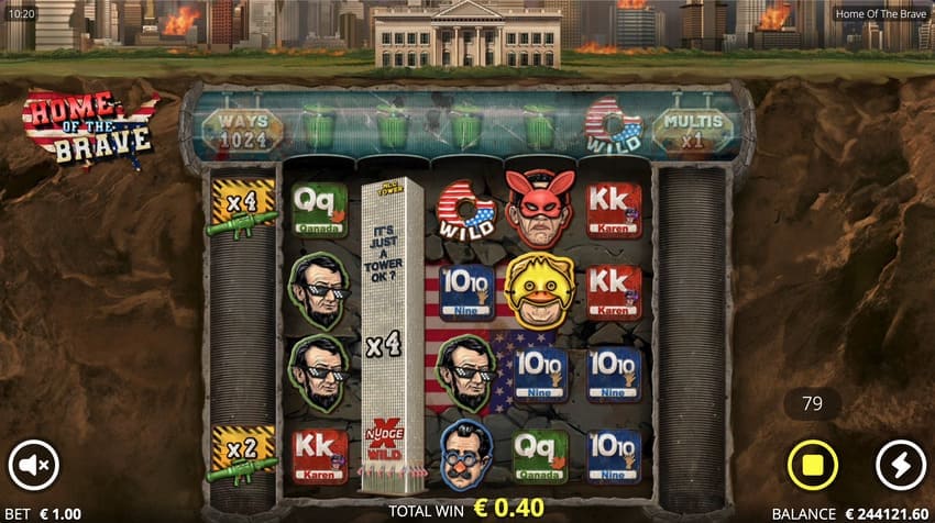 Free Demo - Home of the Brave Slot