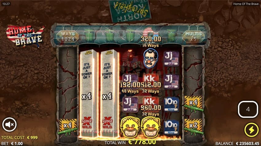Dog Eating Spins (FS) - Home of the Brave Slot