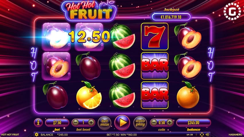 Hot Hot Fruit - Free Spins