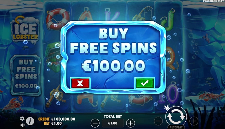 Slot Ice Lobster - Buy Free Spins