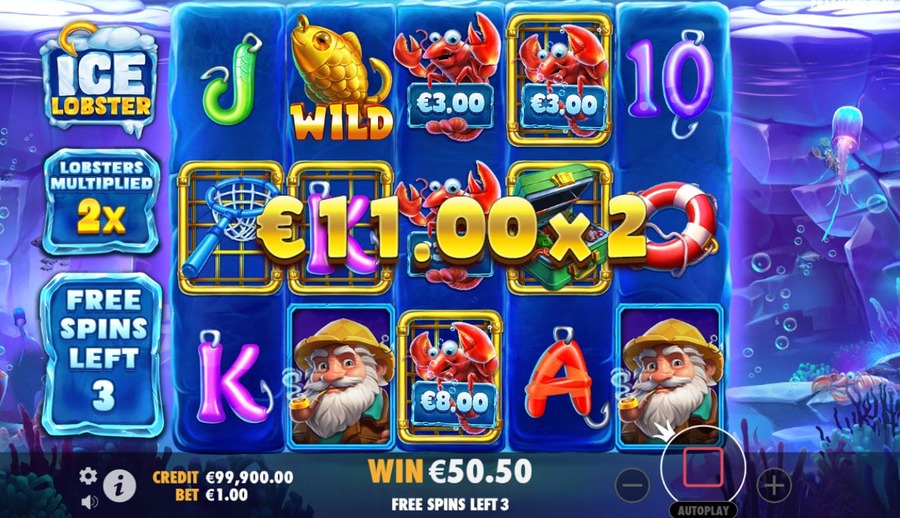 Slot Ice Lobster - Free Spins Screenshot