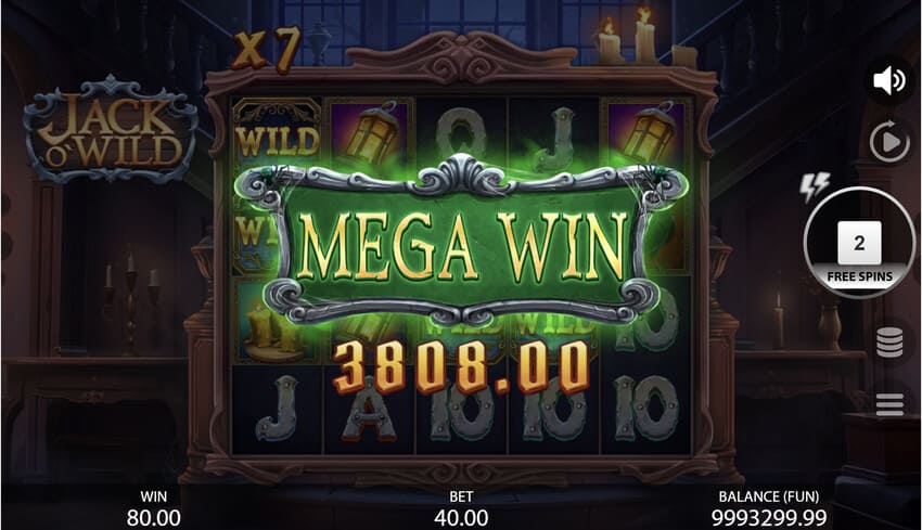 Jack O'Wild - Big Win