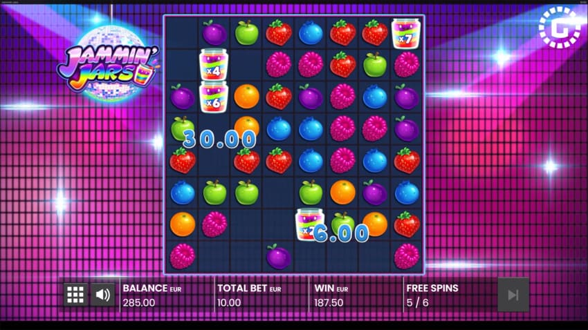 Jammin Jars - Free Spins