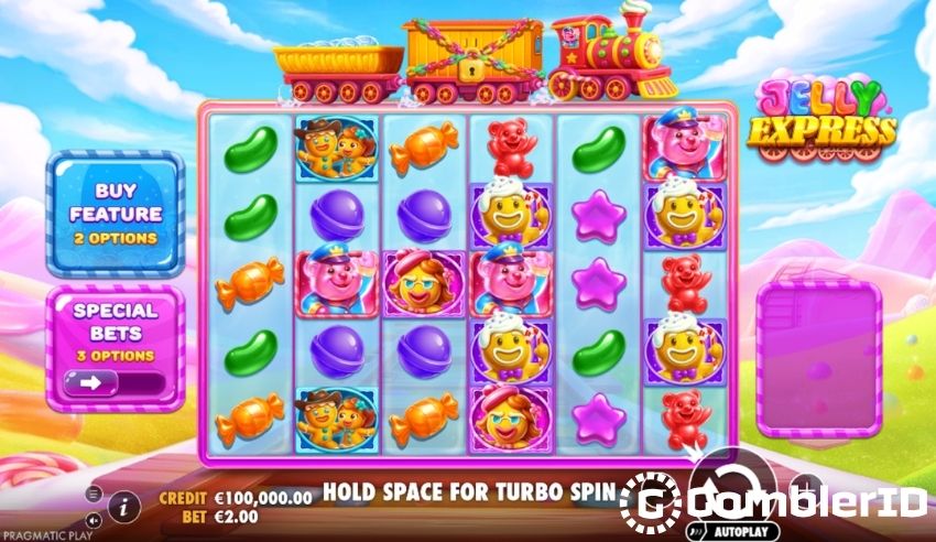 Jelly Express Slot - Base Game
