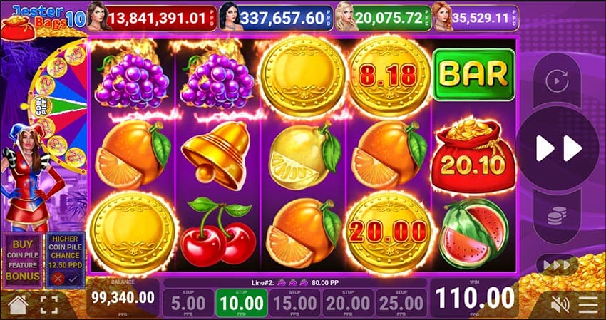 Coin Pile and Collector Mechanics