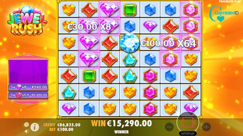 Jewel Rush - Free Spins