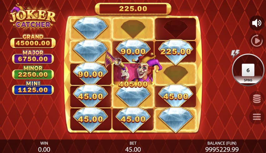 Joker Catcher - Bonus Game