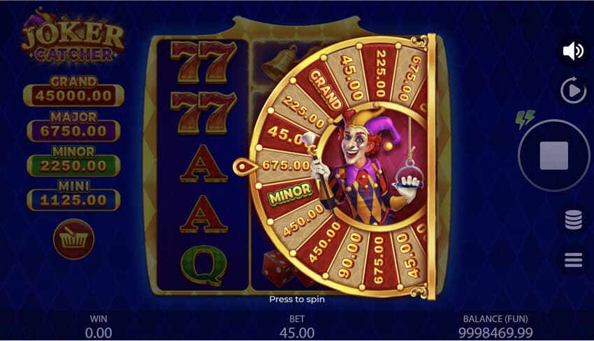 Joker Catcher - Bonus Wheel