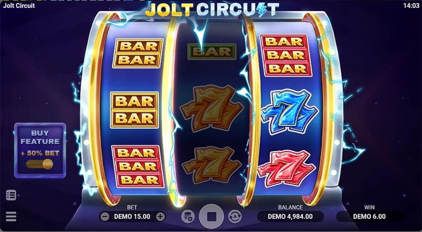 Jolt Circuit Slot - Gameplay
