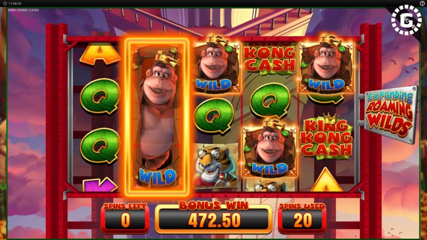 King Kong Cash - Free Spins