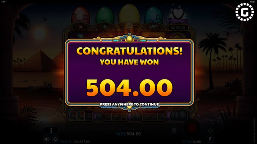 Kingfisher of the Sands - Big Win