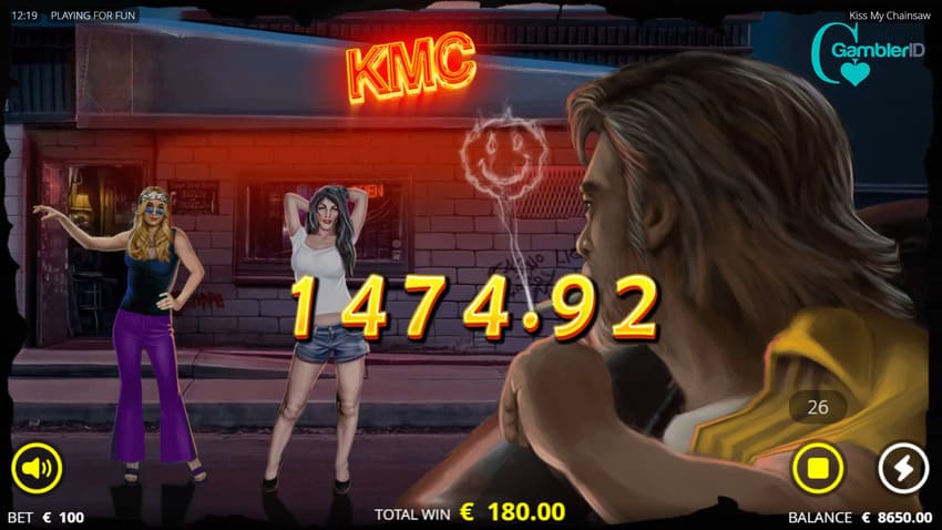 Kiss My Chainsaw - Big Win