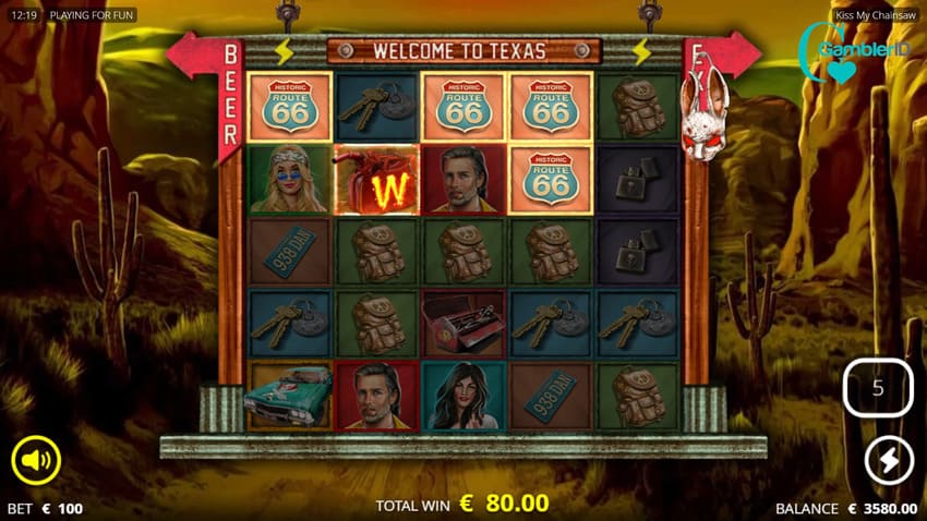Kiss My Chainsaw - The Ride Free Spins