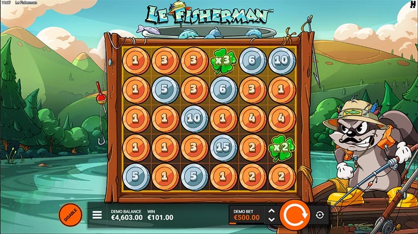 Special Symbols Cover All Reels in the Le Fisherman Slot