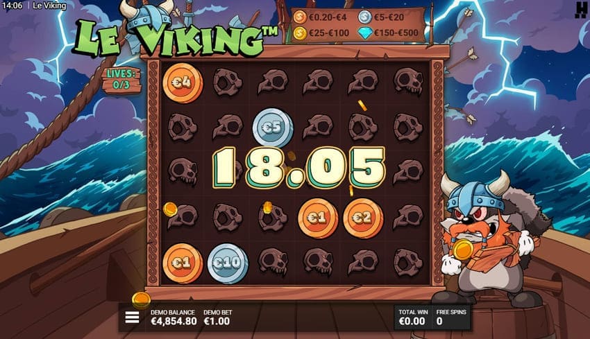 Berserk Free Spins - Le Viking