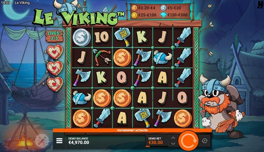 Raid Spins - Le Viking