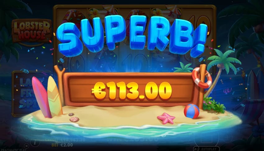 Superb Win 113 Euro Screenshot
