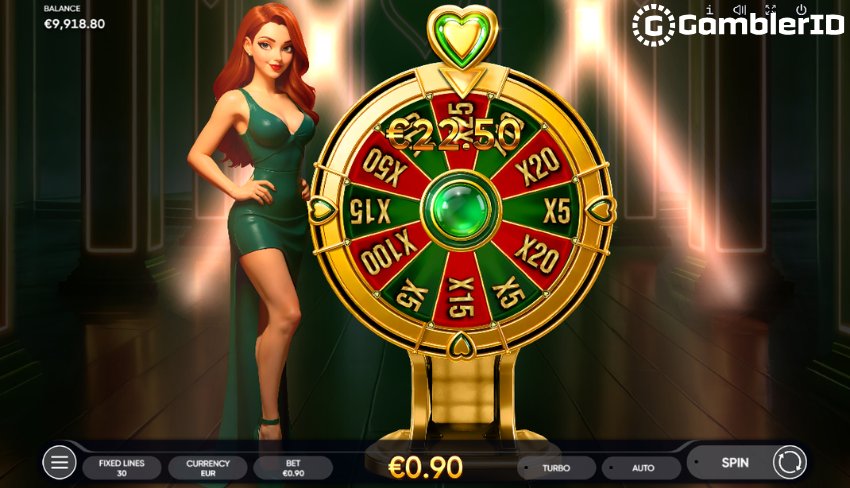 Amber's Wheel of Fortune (Bonus Wheel) Feature