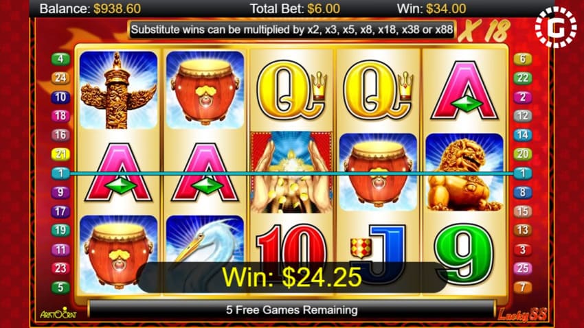 Lucky 88 - Free Spins