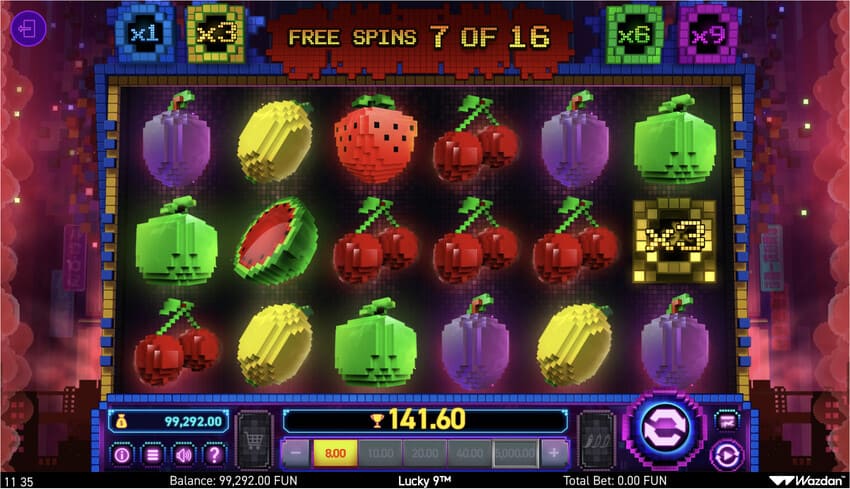 Lucky 9 -Free spins
