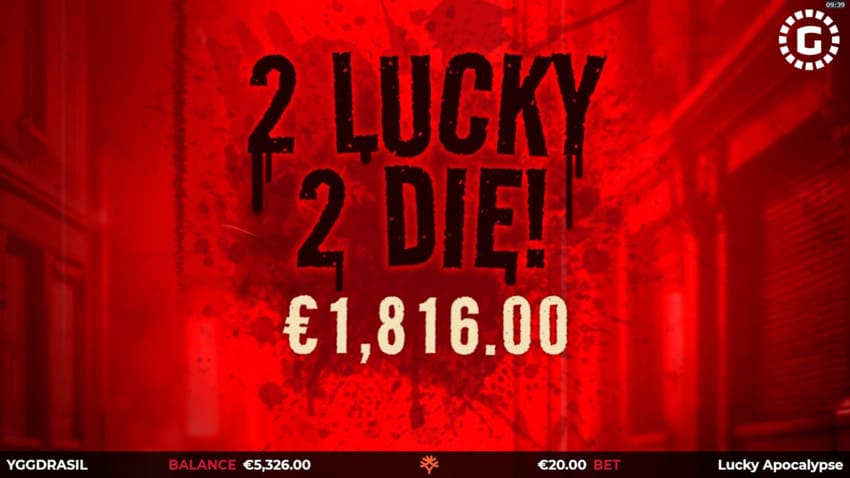Lucky Apocalypse - Big Win