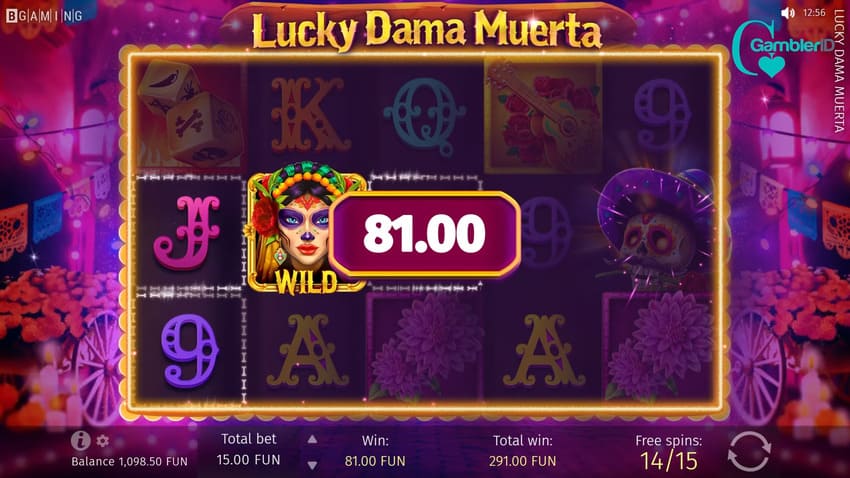 Lucky Dama Muerta - Free Spins