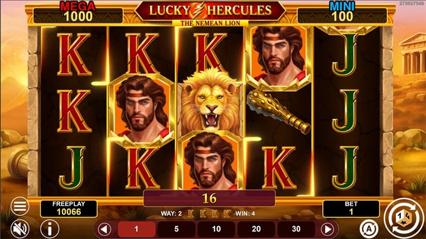 Launch the Free Lucky Hercules Hold and Win Slot Demo Without Registration