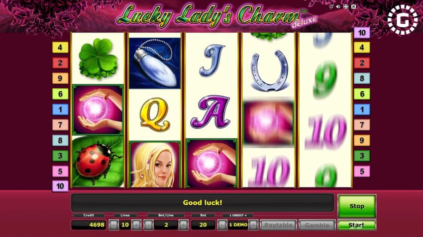 Lucky Lady's Charm deluxe 6 - Base Game