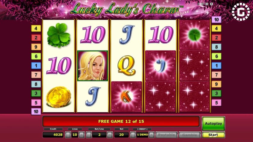 Lucky Lady’s Charm Deluxe - Free Spins