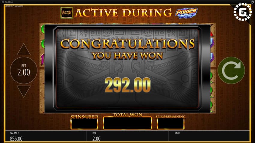 Lucky Pharaoh - Big Win