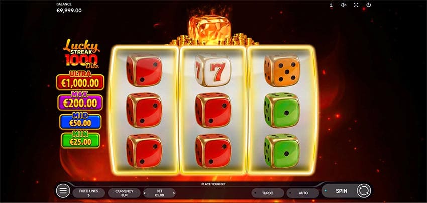 Lucky Streak 1000 Dice - Base Game