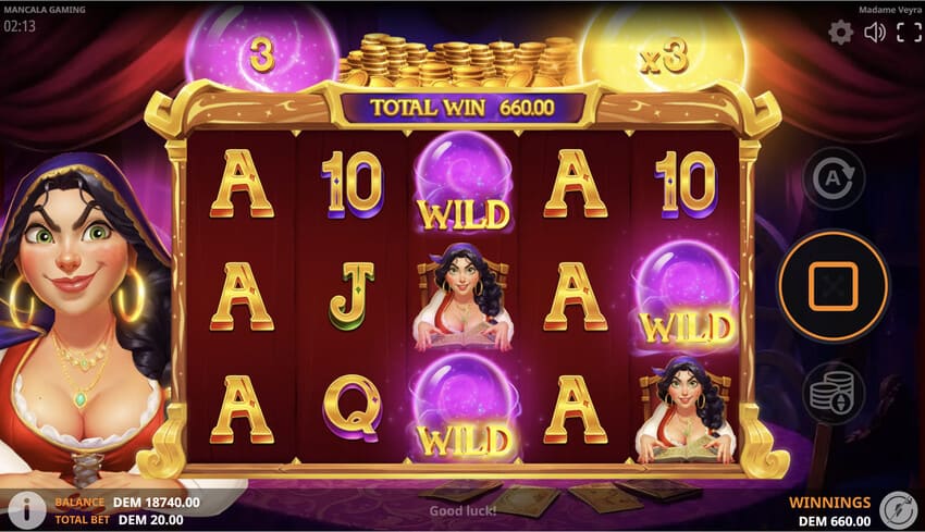 Madame Veyra - Free Spins