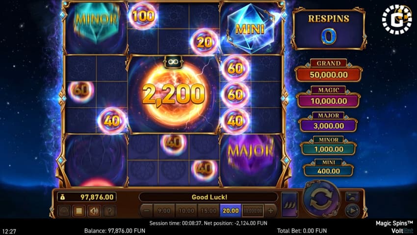 Magic Spins - Hold and Spin