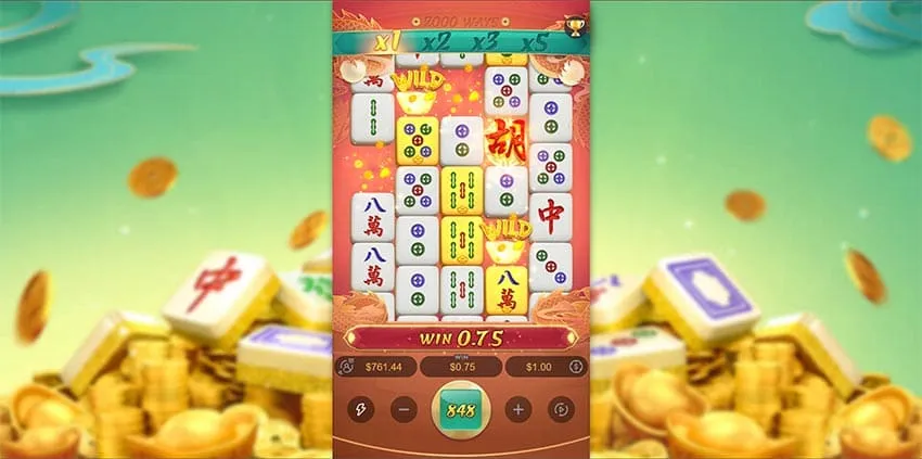 Mahjong Ways 2 gold symbols